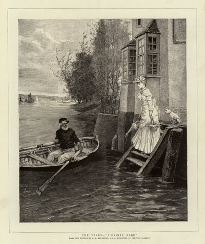 Trajekt, Delikátní jízdné od George Henry Boughton