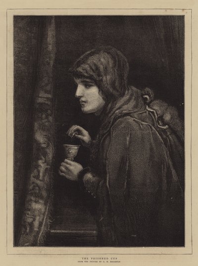 Otrávený pohár od George Henry Boughton