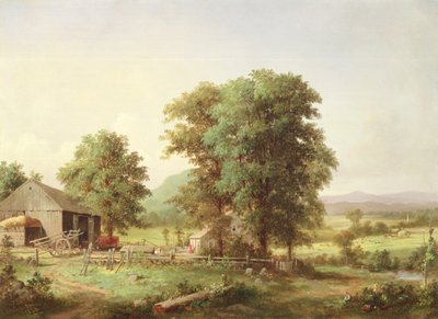 Letní krajina, 1862 od George Henry Durrie
