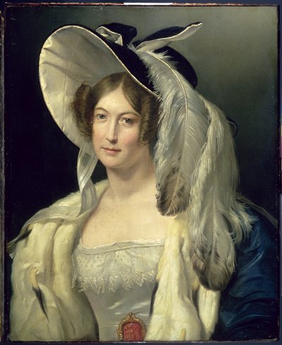 Victoria May Louise, vévodkyně z Kentu (1786-1861), kolem 1830-40 od George Henry Harlow