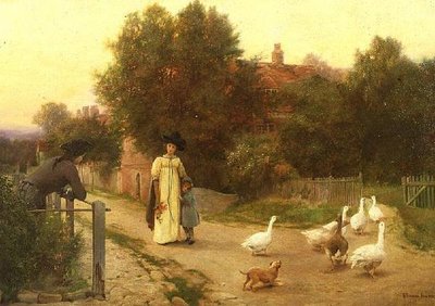 Zakulacení hus od George Hillyard Swinstead