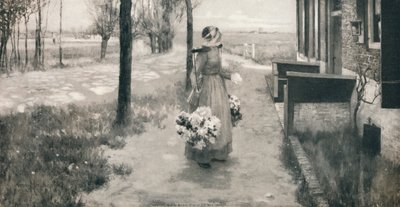 Květinová dívka v Holandsku, 1887, 1912 od George Hitchcock