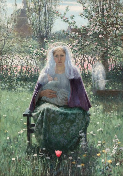 Požehnaná matka, 1892. od George Hitchcock