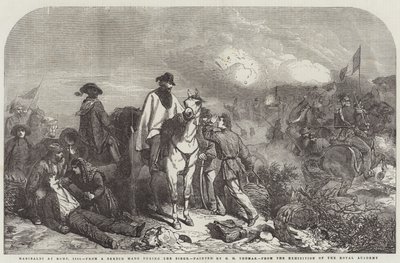 Garibaldi v Římě, 1849 od George Housman Thomas