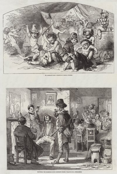 Den svatého Patrika od George Housman Thomas