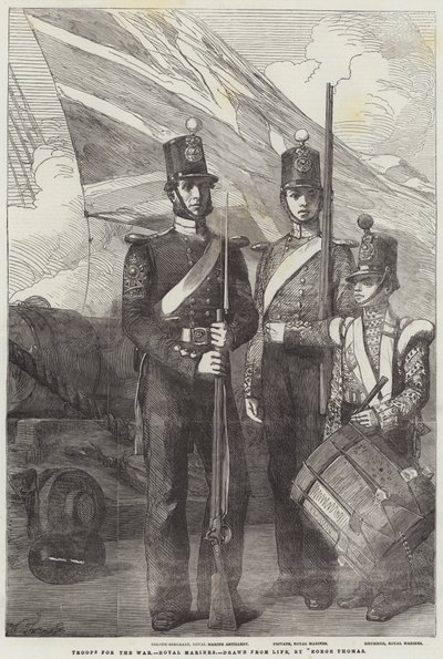 Vojska pro válku, Royal Marines od George Housman Thomas