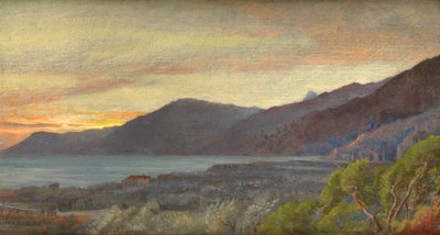 Pohled z Bordighery, 1882 od George Howard
