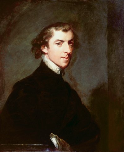 Autoportrét, kolem roku 1780 od George Huddesford