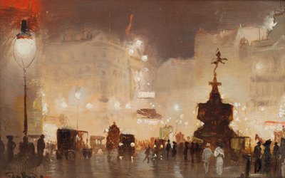 Piccadilly Circus od George Hyde Pownall