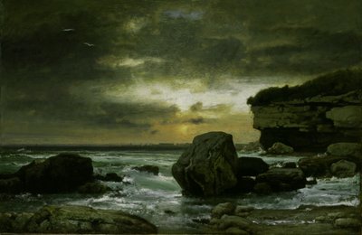 Marine, c. 187475. od George Inness