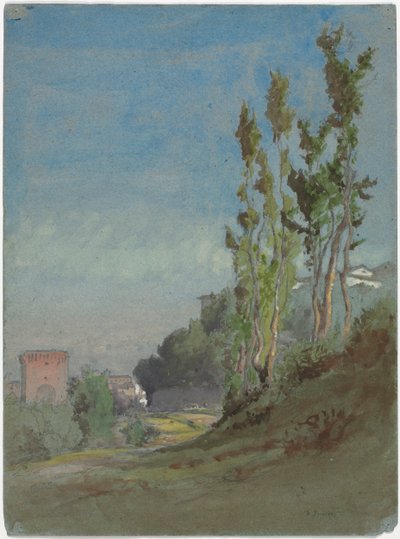 Albano, Itálie, c. 1872. od George Inness