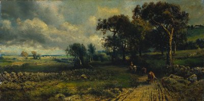 Fleecy Clouds, 1881. od George Inness