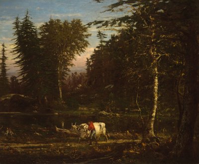 V pohoří Adirondacks od George Inness