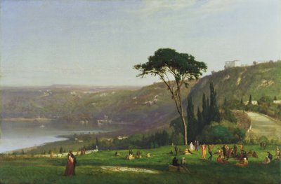 Jezero Albano od George Inness