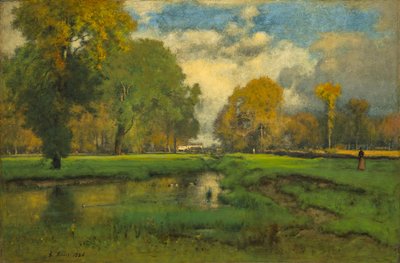 říjen od George Inness