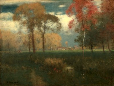 Slunečný podzimní den, 1892. od George Inness