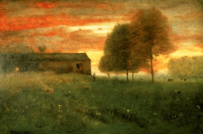 Západ slunce, Montclair, 1892 od George Inness