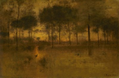 Domov volavek od George Inness