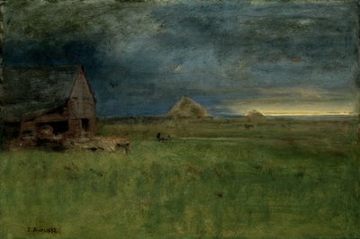 Osamělá farma, Nantucket od George Inness