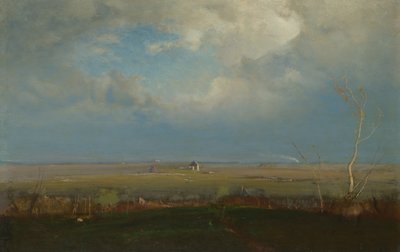 Soumrak v Itálii od George Inness