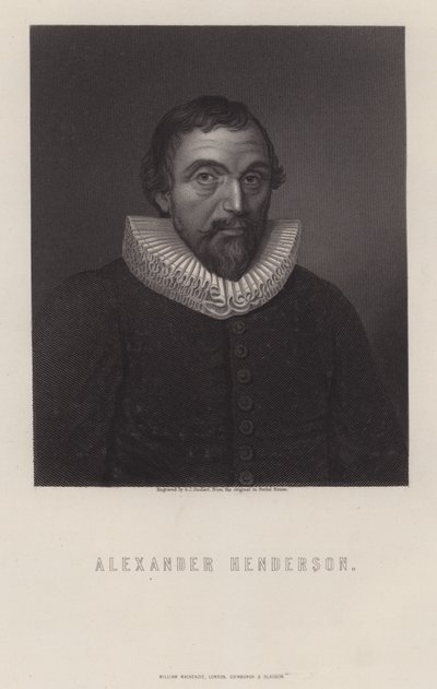 Alexander Henderson , skotský teolog od George J. Stodart