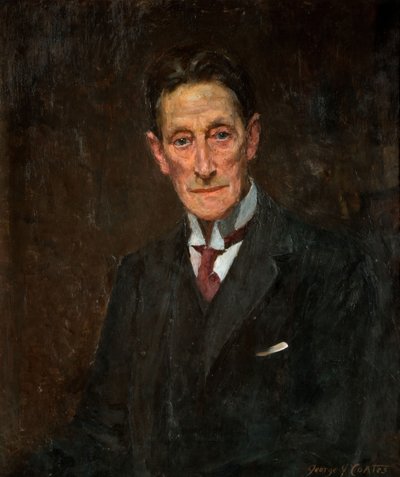 Portrét sira Johnstona Forbes-Robertson, 1900-1925. od George James Coates