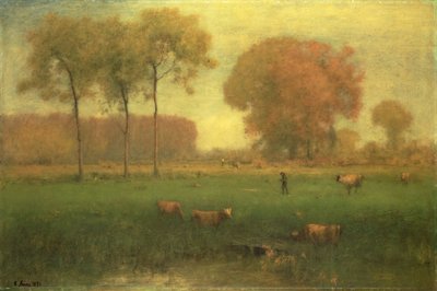 Indiánské léto, 1891 od George Jnr. Inness