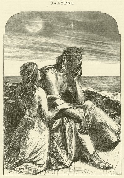 Calypso (rytina) od George John Pinwell
