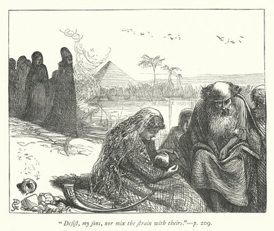 Ilustrace pro The Captivity (rytina) od George John Pinwell