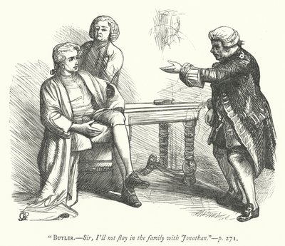 Ilustrace k filmu The Good-Natured Man (rytina) od George John Pinwell