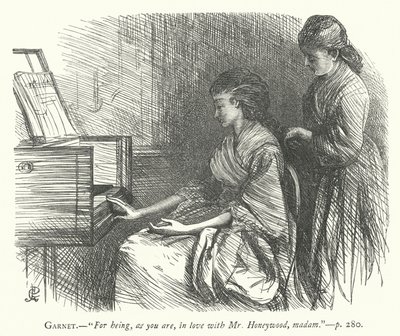 Ilustrace k filmu The Good-Natured Man (rytina) od George John Pinwell
