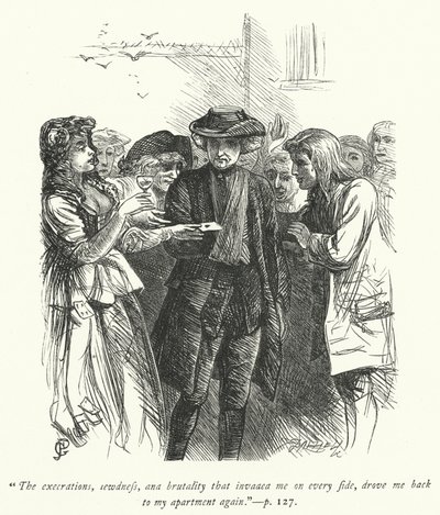 Ilustrace pro Vicar of Wakefield (rytina) od George John Pinwell