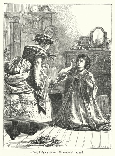 Ilustrace pro Vicar of Wakefield (rytina) od George John Pinwell