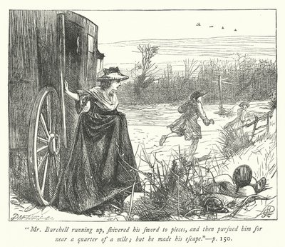 Ilustrace pro The Vicar of Wakefield (rytina) od George John Pinwell