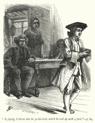 Ilustrace pro The Vicar of Wakefield (rytina) od George John Pinwell