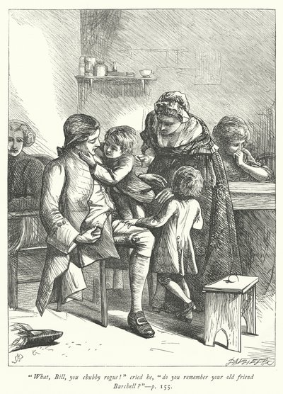Ilustrace pro The Vicar of Wakefield (rytina) od George John Pinwell