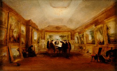 Turnerovo tělo ležící ve státě, 29. prosince 1851, po roce 1851 od George Jones