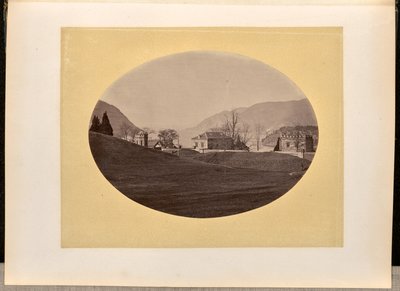 Häuser entlang eines Wasserfrontbereichs, West Point od George Kendall Warren