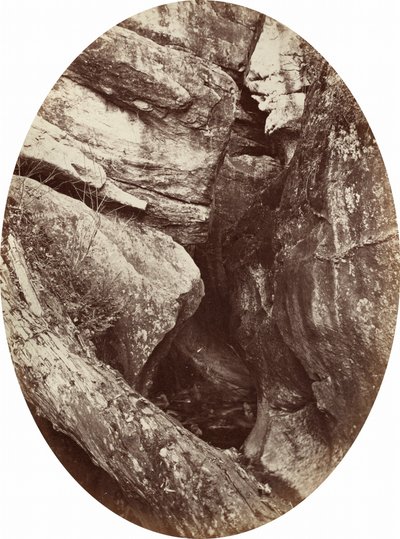 Vodopád u Williams College,c. 1870 (foto) od George Kendall Warren