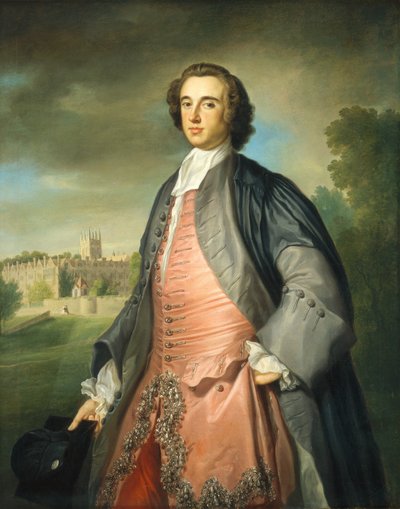 Absolvent Merton College, Oxford, c. 17541755. od George Knapton