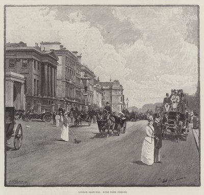 London Sketches, Hyde Park Corner od George L. Seymour