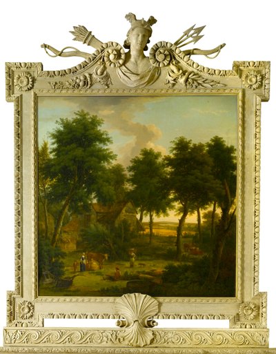 Krajina s figurami, 1757 od George Lambert