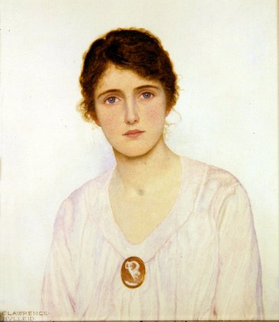 Brož Cameo (akvarel na papíře) od George Lawrence Bulleid