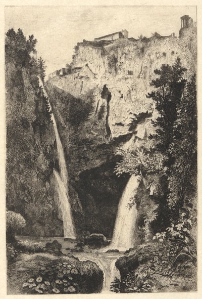 Vodopády Tivoli od George Loring Brown