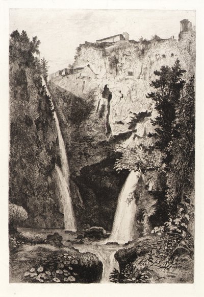 Vodopády Tivoli od George Loring Brown