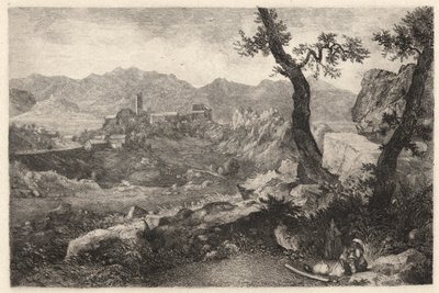 Pohled poblíž Říma od George Loring Brown