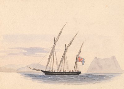 V Mystique na Gibraltaru od George Lothian Hall