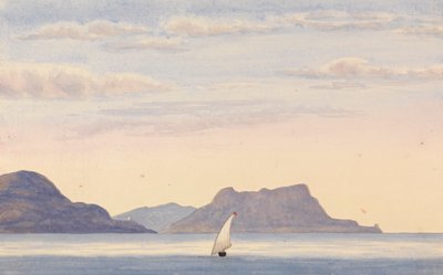 Cabrita Point – Gibraltarská skála od George Lothian Hall