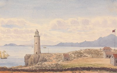 Maják Europa, Ceuta, Španělsko od George Lothian Hall