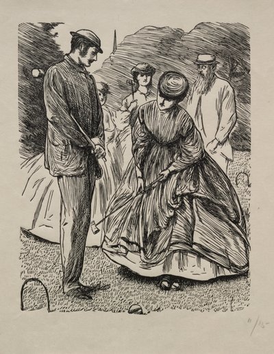 Jak nehrát hru, 1865. od George Louis Palmella Busson Du Maurier